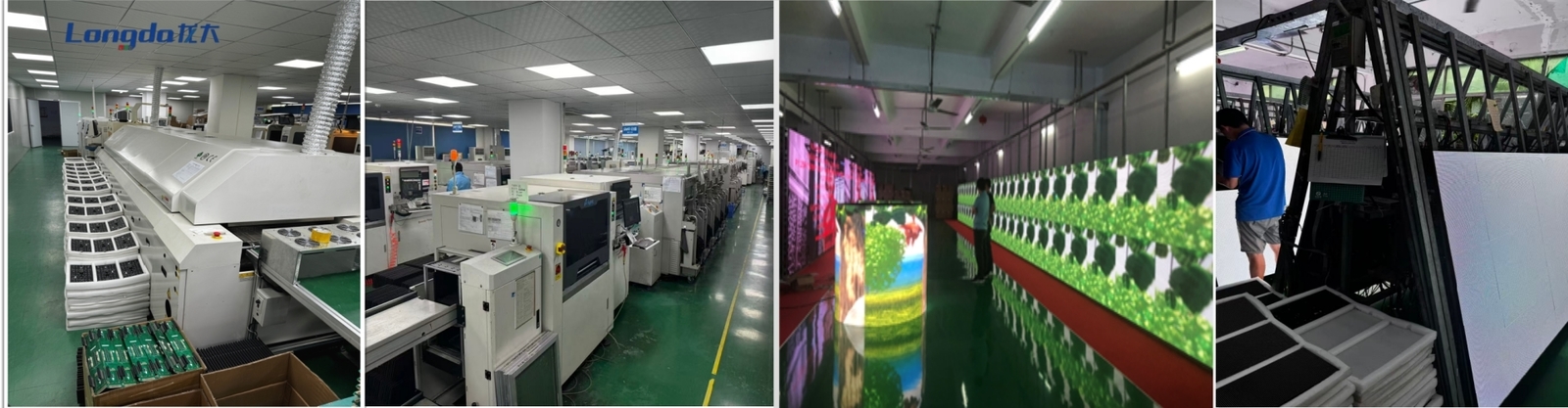 หน้าจอ LED กระจกใส