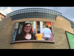 AC196V ถึง 264V ผนังวิดีโอ Led กลางแจ้ง P3 หน้าจอ Led 576 × 576 มม