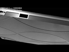 600*337.5*30mm ตู้อลูมิเนียมภายใน ชุดสําหรับโมดูลจอ LED 300*168.7mm