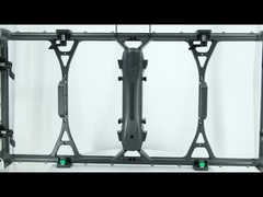 1000*500*69 มิลลิเมตร ชุดตู้อลูมิเนียมสําหรับโมดูลจอ LED p3.91 มิลลิเมตร