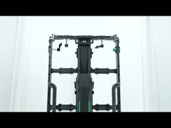 500mm * 1000mm * 76.5mm อลูมิเนียมชุดตู้สําหรับ 250 * 250mm โมดูลจอ LED