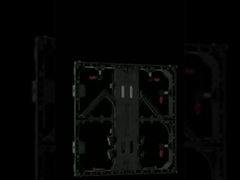 500mm * 500mm อลูมิเนียมตู้ชุดสําหรับ 250mm * 250mm โมดูลจอ LED