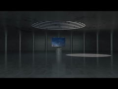 500mm*500mm*68mm ชุดตู้อลูมิเนียมสําหรับโมดูลจอ LED ขนาด 250mm*250mm