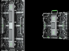 ตู้ไฟ LED อะลูมิเนียมขนาด 500mm*500mm*68mm เหมาะสำหรับโมดูลหน้าจอ LED ขนาด 250*250mm