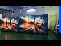 เครื่องเล่นโฆษณาหน้าจอ LED โปสเตอร์ P1.25 ในร่ม ขนาด 640*1920 มม. ฐาน