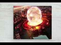 640*480mm จอ LED กล่องจอ โครงสร้างด้านหลัง 10S