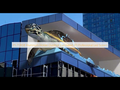 P5.71 RGB อัลลูมิเนียมฮอลเดอร์ กลางแจ้ง 3D Professional LED Screen