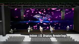 การเรนเดอร์จอแสดงผล LED ในร่ม