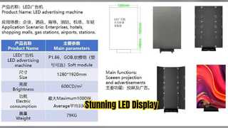 จอแสดงผล LED แผนกต้อนรับสำหรับธุรกิจ