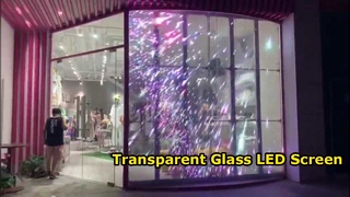 หน้าจอ LED แก้วใส