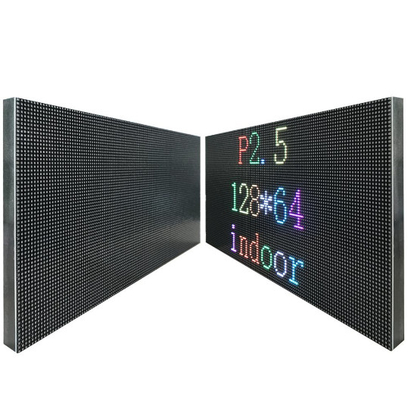 1R1G1B หน้าจอแสดงผล LED ครบสีในอาคาร P2.5 HD 320*160มม