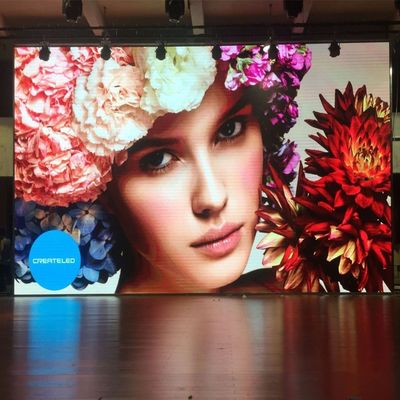 Full Color P3.91 เช่าวิดีโอกำแพงเหตุการณ์หน้าจอ LED ในร่มกลางแจ้ง