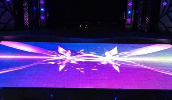 P6.25 ฟลอร์เต้นรำแบบโต้ตอบจอแสดงผล LED 720Hz Antiwear สำหรับร้านค้าปลีก