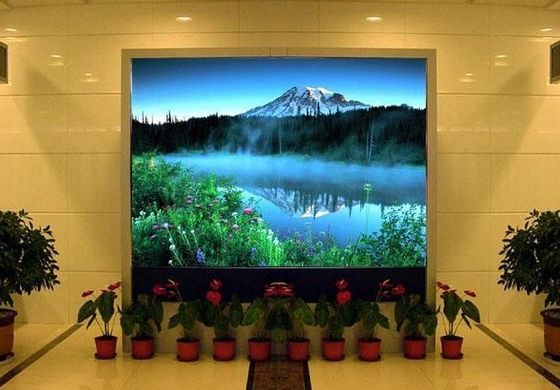 ตู้จอ LED ปรับปรุงโฆษณา P5 LED TV Panel Screen วิดีโอผนัง