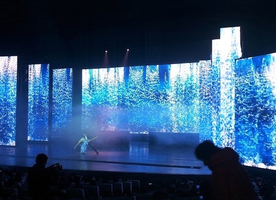 52x52 Pixels เช่าวิดีโอหน้าจอ Led Screen เวที 620nm ถึง 625nm