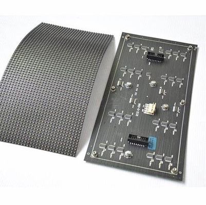 โมดูลยืดหยุ่น Longda P4 โมดูล LED ยืดหยุ่น จอ LED แบบนุ่ม ผนังวิดีโอ LED โฆษณา โมดูล