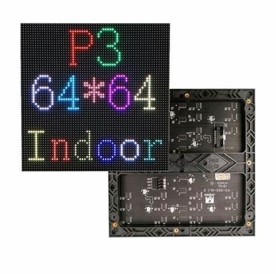 โฆษณา P3 Indoor Full Color LED Display 192x192mm Die Casting Aluminium