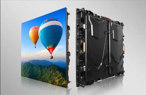 300W P8 P10 ผนังวิดีโอ LED กลางแจ้งจอแสดงผลสีเต็มรูปแบบเหล็กกันน้ำ 7000cd / M²