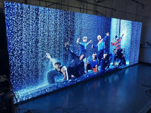 P3.91 HD LED ฉากฉากหลัง จอ Video Wall Panel Indoor 3.91mm