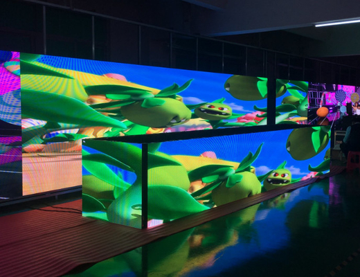64*64pixels LED Display 200W/Sqm 3.91mm Pixel Pitch
