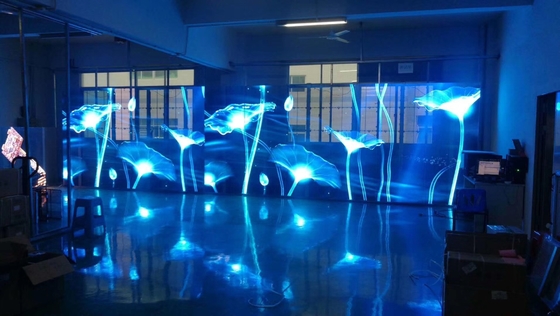 หน้าจอ LED โปร่งใสความละเอียดสูงพร้อมขอบเขตสีกว้าง