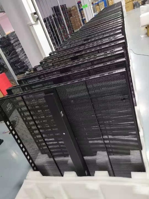 หน้าจอ LED กระจกใสความละเอียดสูง น้ำหนักเบา มุมมองกว้าง