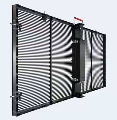 หน้าจอ LED กระจกใสความละเอียดสูง น้ำหนักเบา มุมมองกว้าง