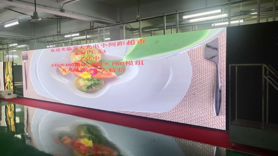 หน้าจอ LED พิกเซลขนาดเล็ก 1.25 มม. 800W/㎡ สำหรับจอแสดงผลในอาคาร