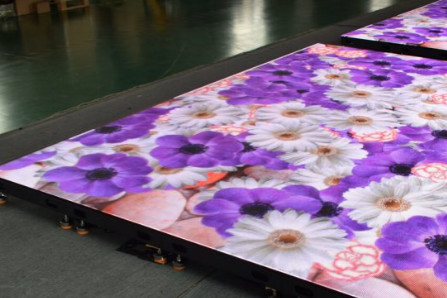 110V-240V LED Dance Floor Screen การรับประกัน 1 ปี และอายุการใช้งาน 100000 ชั่วโมง