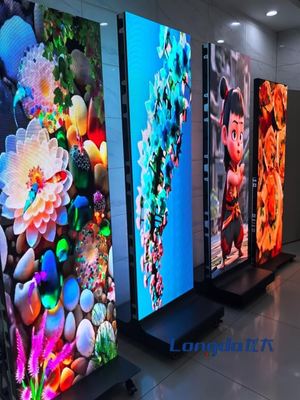 ป้ายโฆษณาวิดีโอ LED สีเต็มรูปแบบในร่ม HD P1.25 P1.538 P1.86 P2 P2.5 P3