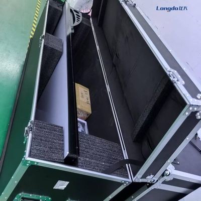 จอ LED โฆษณาแบบพับได้ ทนทาน HD เครื่องเล่นโฆษณาแบบพกพา แผงวิดีโอ P1.25 P1.538 P1.86 P2 P2.5 P3
