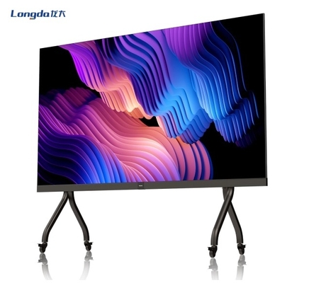 135' All-in-One LED Display Smart TV การประชุม วิดีโอ ผนัง Ultra-thin Panel