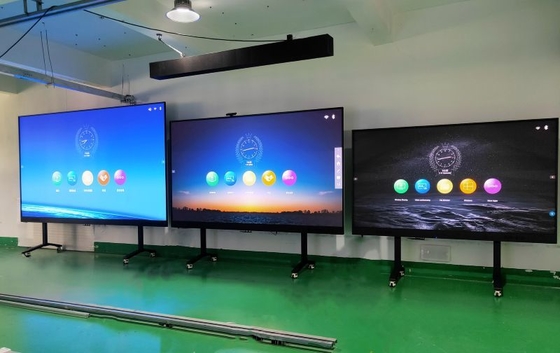 4K 108 นิ้ว All-in-One LED Display Ultra Thin Interactive Conference สมาร์ททีวี