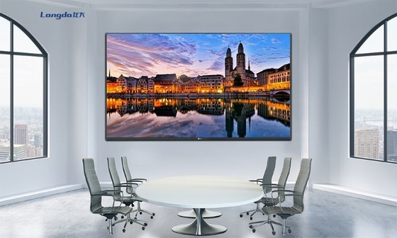 จอแสดงผล LED แบบ All-in-One 4K Smart TV เครื่องประชุมแบบติดผนัง ขนาด 108' 135' 162' 216'