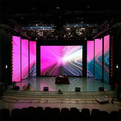 ระบบ Novastar 3.91 มม. เช่าจอแสดงผล LED มุมมอง 140 องศา
