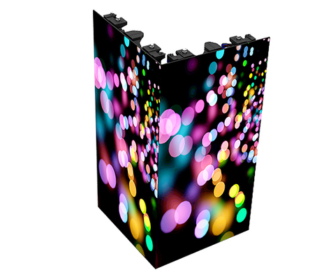 MBI5124 ห้องประชุมแบบพกพาให้เช่าจอ LED Video Wall 50m View 65536deg