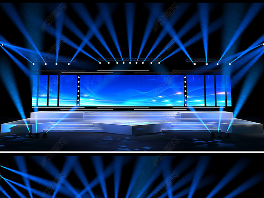IP21 Kinglight 2020 เช่าเวทีจอแสดงผล LED ขนาดใหญ่ 2.97mm Led Video Wall Cabinet
