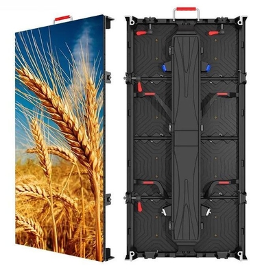 P4.81mm Outdoor เช่าจอแสดงผล LED AC220V 50Hz 5000nits เช่าจอใหญ่