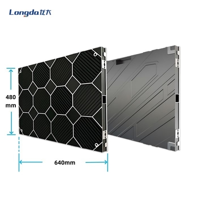 จอแสดงผล LED พิกเซลขนาดเล็กสำหรับแอนิเมชั่น 32 * 16 ซม. ODM ตู้ 640 * 480 มม.