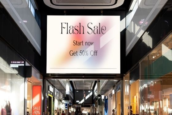 โมดูลหน้าจอแสดงผล LED สีสันสดใสในร่มสำหรับร้านค้าในราคาถูกกว่า