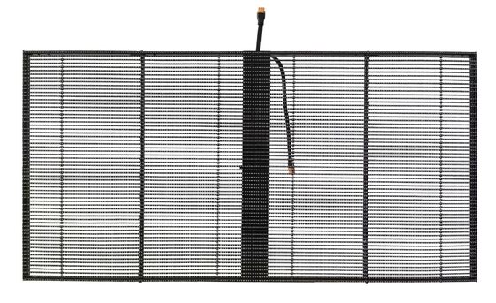 โฆษณาเชิงพาณิชย์หน้าจอ LED กระจกใส Outdoor SMD1921 1/2 Scan ODM