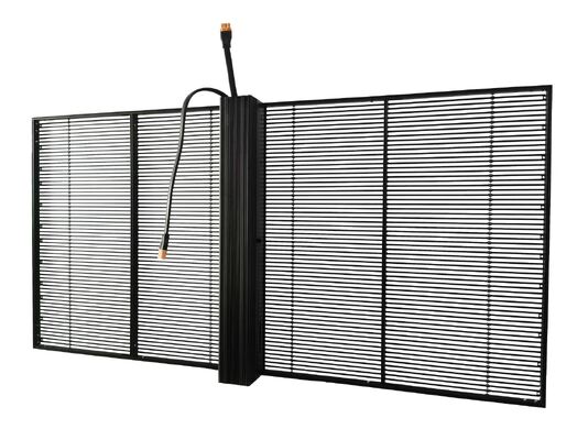 โฆษณาเชิงพาณิชย์หน้าจอ LED กระจกใส Outdoor SMD1921 1/2 Scan ODM