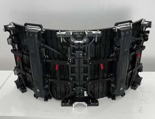 Ultra Light 1R1G1B ODM หน้าจอ Led โค้งสำหรับห้องประชุม Synchronous ROHS
