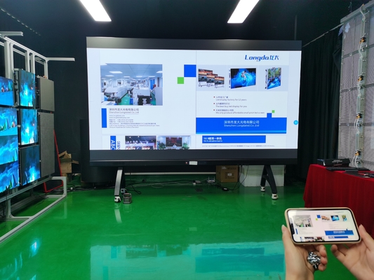 P1.56 FCC Smart Led Display ห้องประชุม 300 ถึง 500nit