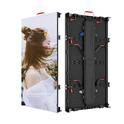 ตู้แสดงภาพ LED อัลลูมิเนียมแบบเจาะแบบทนทาน ให้เช่าภายใน P4.81 1000mmx500mm