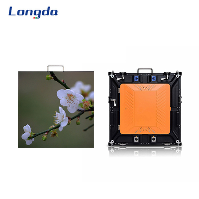 แบบพกพา P3 Outdoor Led Display Cabinet โมดูลในร่ม 576 * 576mm 130V