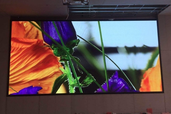 แบบพกพา P3 Outdoor Led Display Cabinet โมดูลในร่ม 576 * 576mm 130V