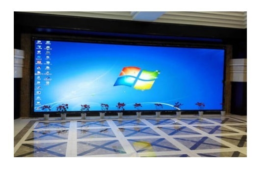 แบบพกพา P3 Outdoor Led Display Cabinet โมดูลในร่ม 576 * 576mm 130V