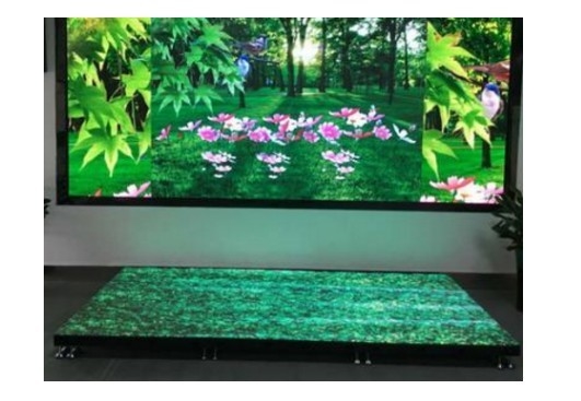 P6.25 ฟลอร์เต้นรำแบบโต้ตอบจอแสดงผล LED 720Hz Antiwear สำหรับร้านค้าปลีก