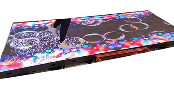 P3.91 อินเตอร์เอกทีฟ ดันซ์ฟลอร์ Led Display 3840Hz Antiwear สําหรับร้านค้าปลีก
